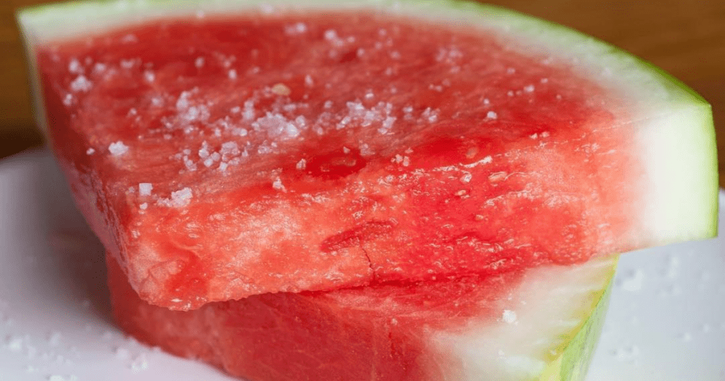 Salted Watermelon