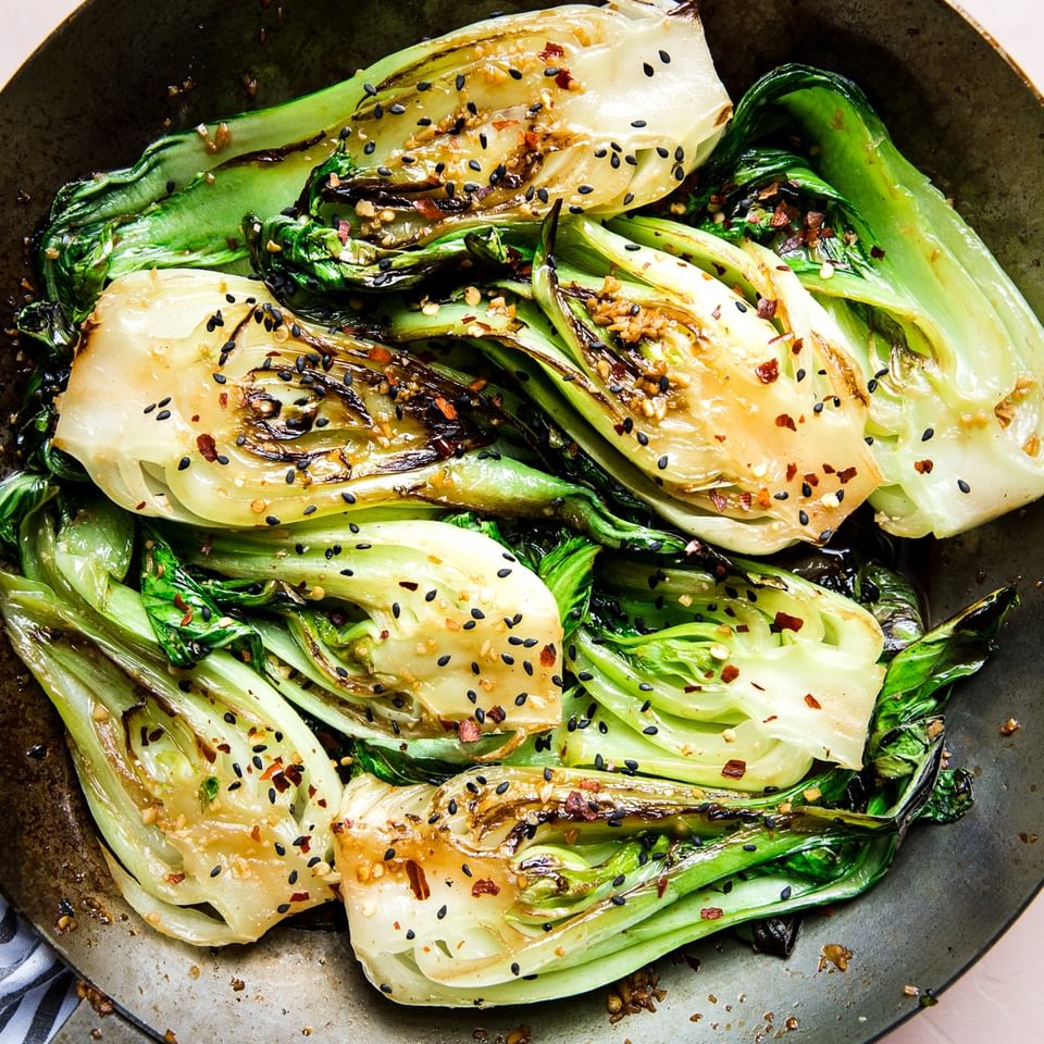 Stir-Fried Baby Bok Choy – Family Dinner