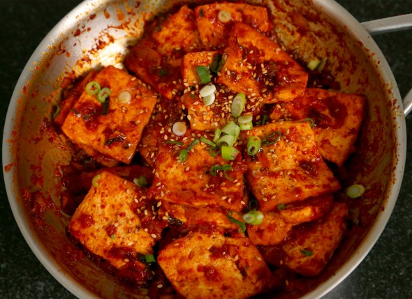 Spicy Braised Tofu