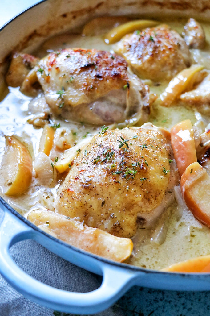 Baked Chicken with Apple